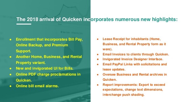 quicken rental property manager 2018 for mac